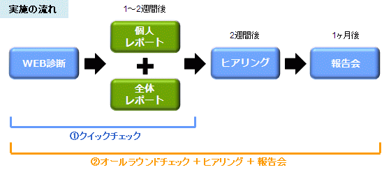 実施の流れ